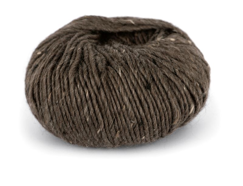 112 Alpakka Tweed Brun